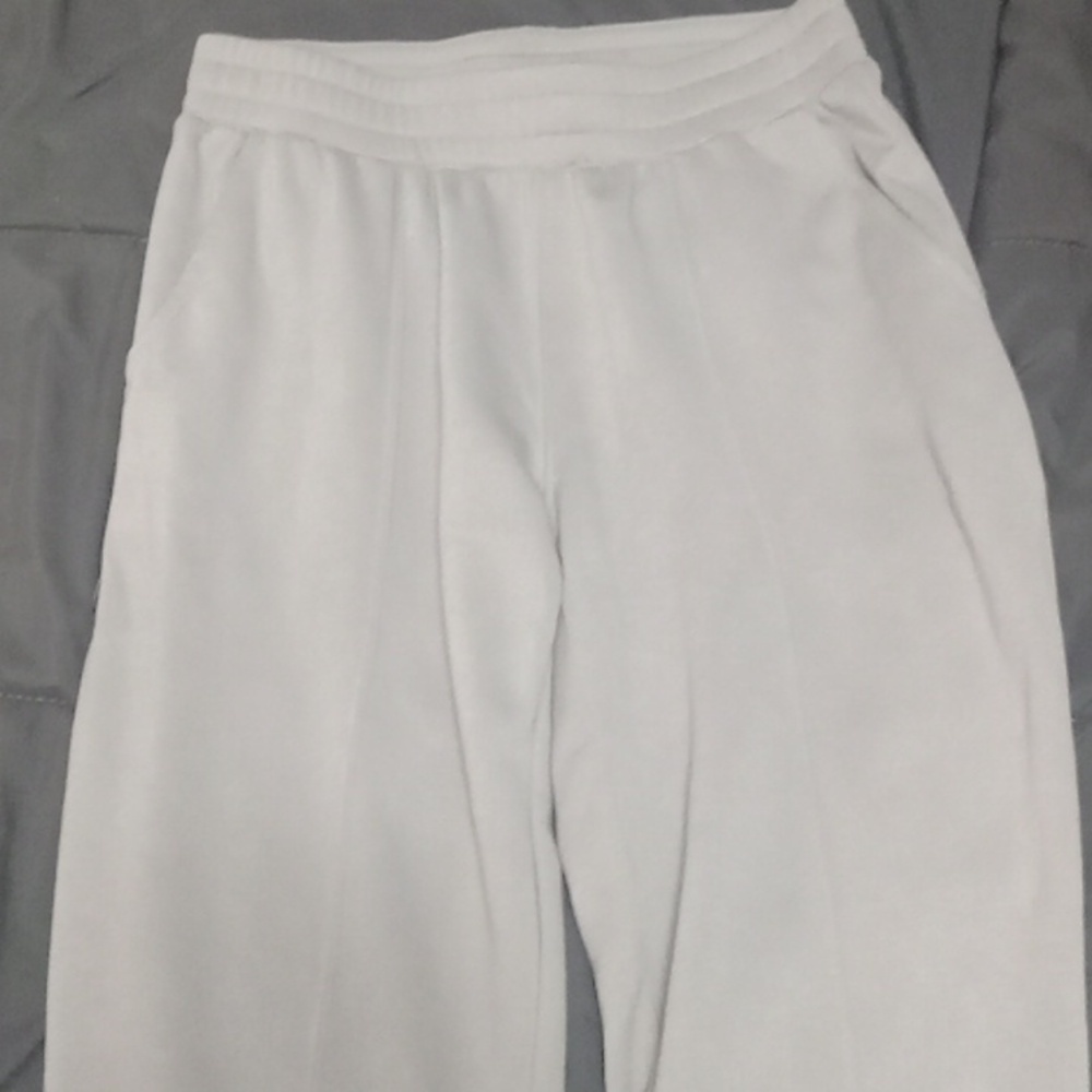 Size Small Magaschoni Gray Fleecy Joggers - Picture 3 of 6